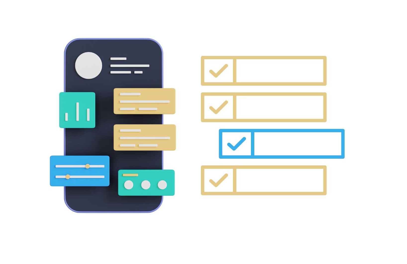 Smartphone screen Icon